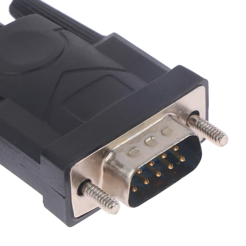USB RS232 To DB 9-Pin Male Cable Adapter Converter Supports Win 7 8 10 Pro System Supports Various Serial Devices Cable 75cm