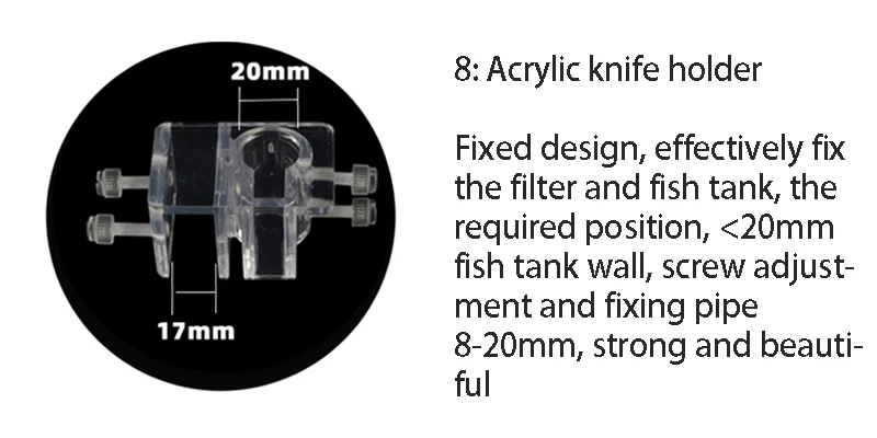 ZRDRAquarium Filter Stainless Steel External Filter Accessories Inlet and Outlet Water Remove Oil Film Lily Tube Aquarium filter