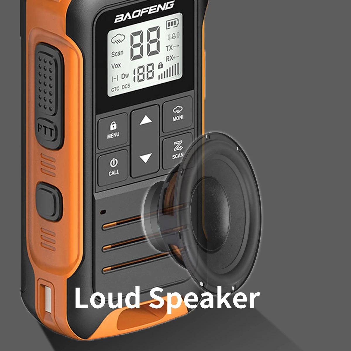 2pcs Baofeng F22/T22 Mini Walkie Talkie PMR Long Range Rechargable Portable Two Way Radio Type-C Charger for Camping Trip