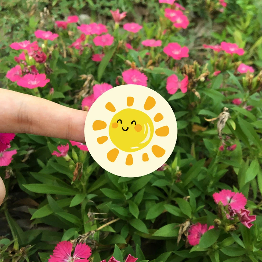 1 inch Cute Unicorn Sticker for Kids 50-500pcs Classic Toy Decor for School Teacher Encouragement Animal Reward Sticker