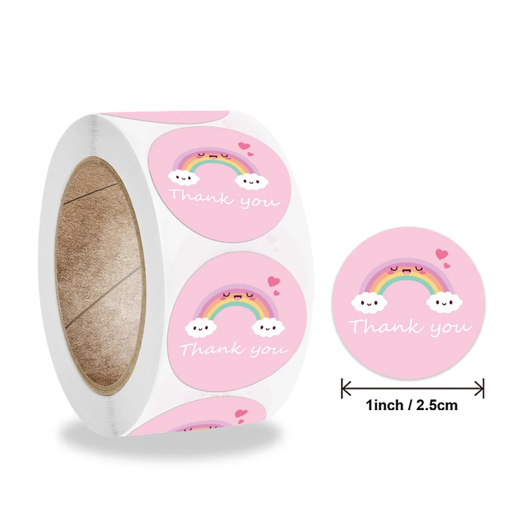 1 inch Cute Unicorn Sticker for Kids 50-500pcs Classic Toy Decor for School Teacher Encouragement Animal Reward Sticker