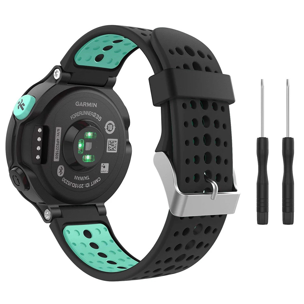WatchBand For Garmin Forerunner 235 235 Lite 735XT Band Silicone Bracelet For Forerunner 220 230 620 630 WristStrap