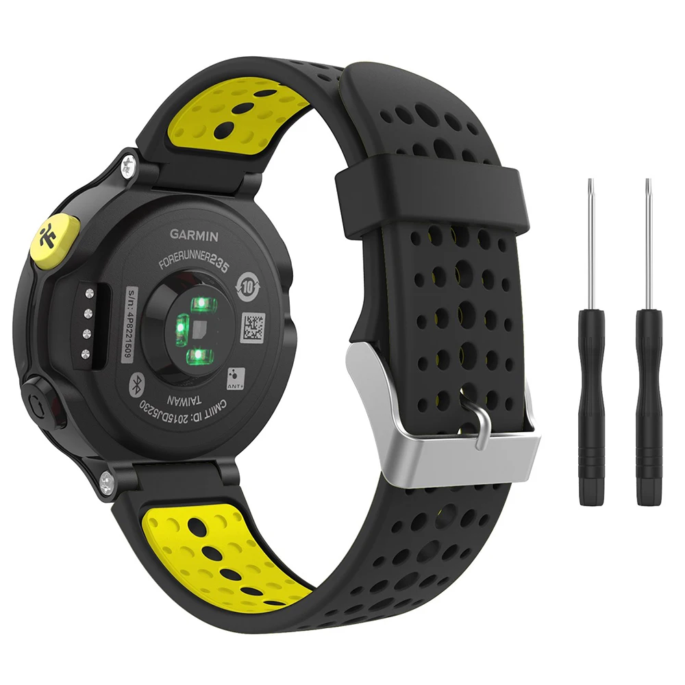 WatchBand For Garmin Forerunner 235 235 Lite 735XT Band Silicone Bracelet For Forerunner 220 230 620 630 WristStrap