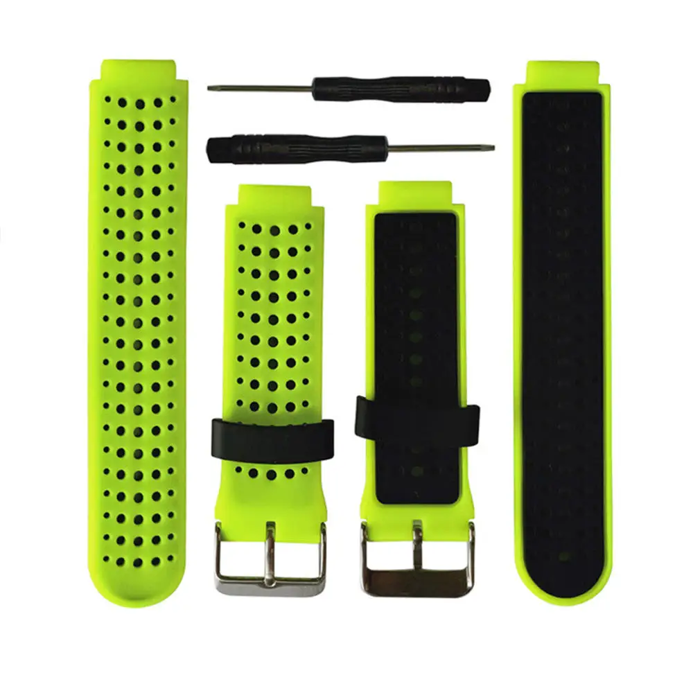 WatchBand For Garmin Forerunner 235 235 Lite 735XT Band Silicone Bracelet For Forerunner 220 230 620 630 WristStrap