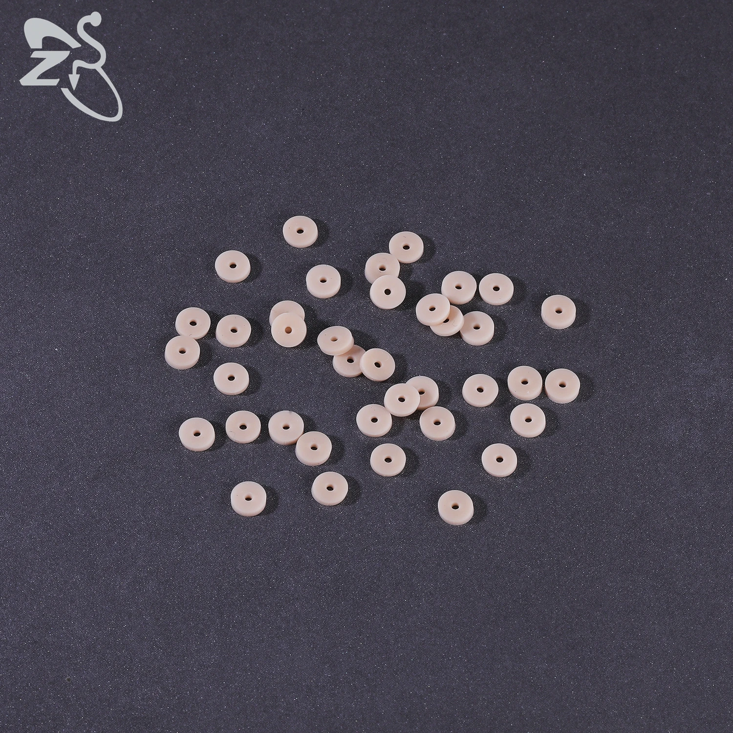 ZS 6-200pcs/lot Silicone Piercing Healing Discs Set Flexible Anti Hyperplasia Flat Clear Medical Grade Silicone Disc 3/5/7/9MM