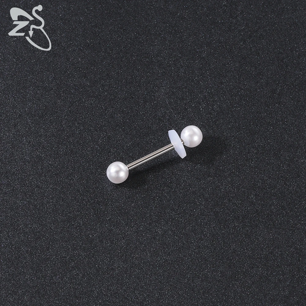 ZS 6-200pcs/lot Silicone Piercing Healing Discs Set Flexible Anti Hyperplasia Flat Clear Medical Grade Silicone Disc 3/5/7/9MM
