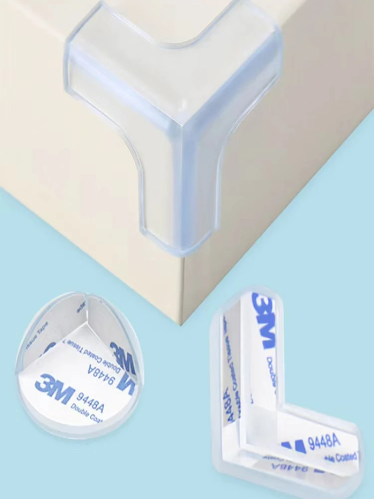 16Pcs Soft and Durable Rubber Corner Protectors Safe from Table Corners child safety Edge Protection Cover