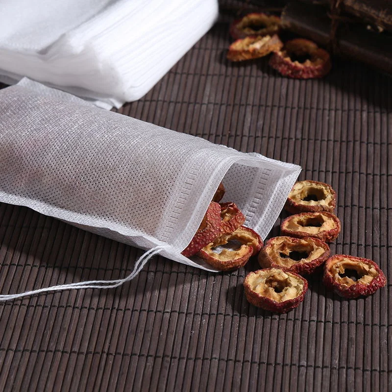 JJYY 100 Pcs Disposable Tea Bags Filter Bags for Tea Infuser with String Heal Seal, Food Grade Non-woven Fabric Spice Filters