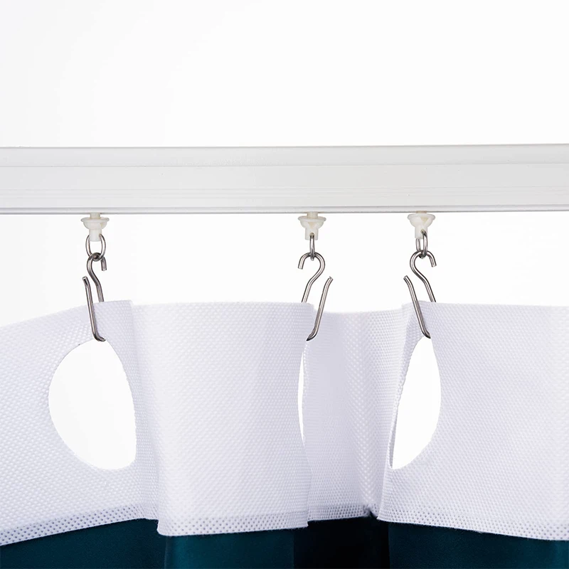 Silent Curtain Track Pulley For Room Curtains Bathroom Curtains Blinds Curtain Plastic Track Pulley