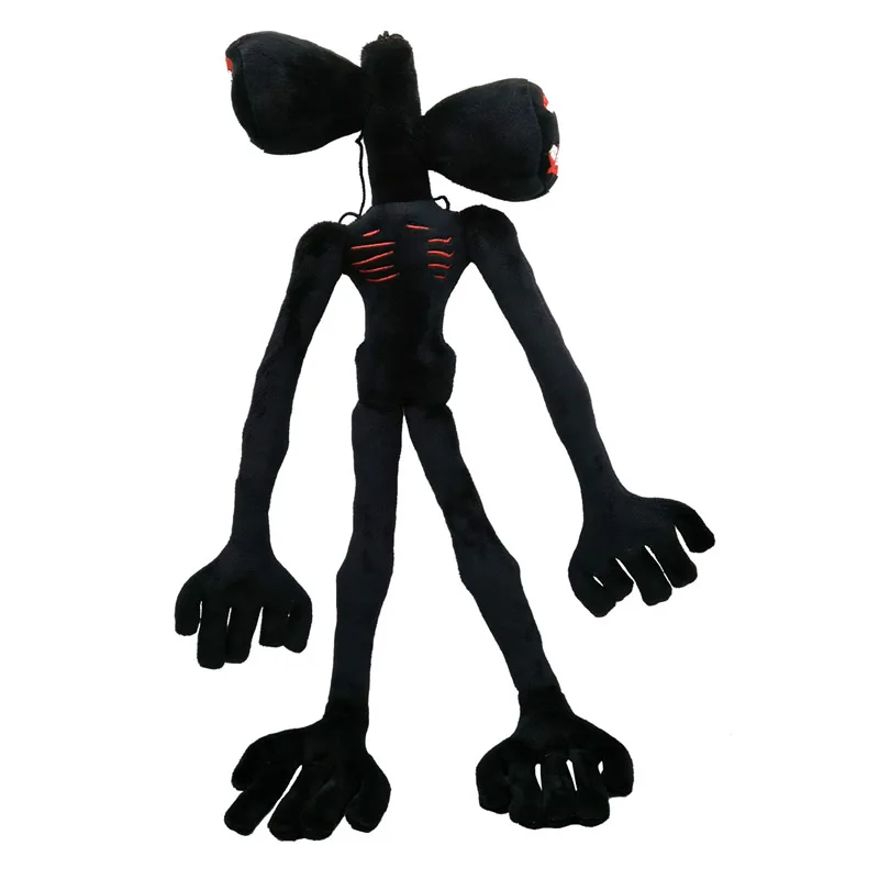 Anime Siren Head Plush Doll Toys Scary Black White Red Sirenhead Cat Peanut Soft Cartoon Stuffed Figure Children Gifts