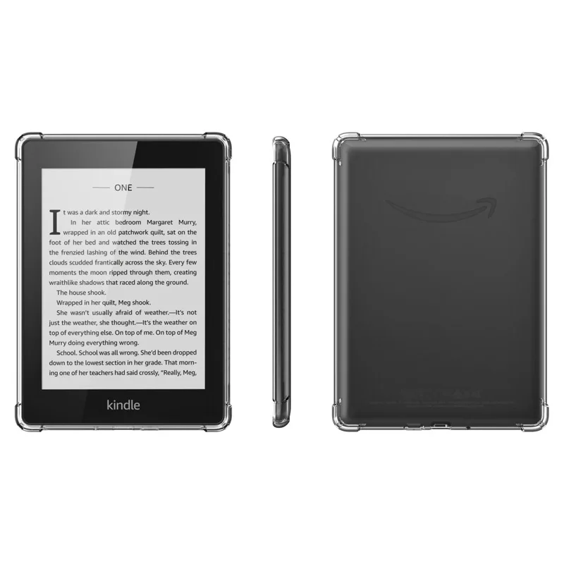 For KPW 5/4/3/2/1 Transparent Case for Kindle 10th Cover for Oasis 9/10th Soft Cover for Paperwhite 5/6/7th Paperwhite 11th