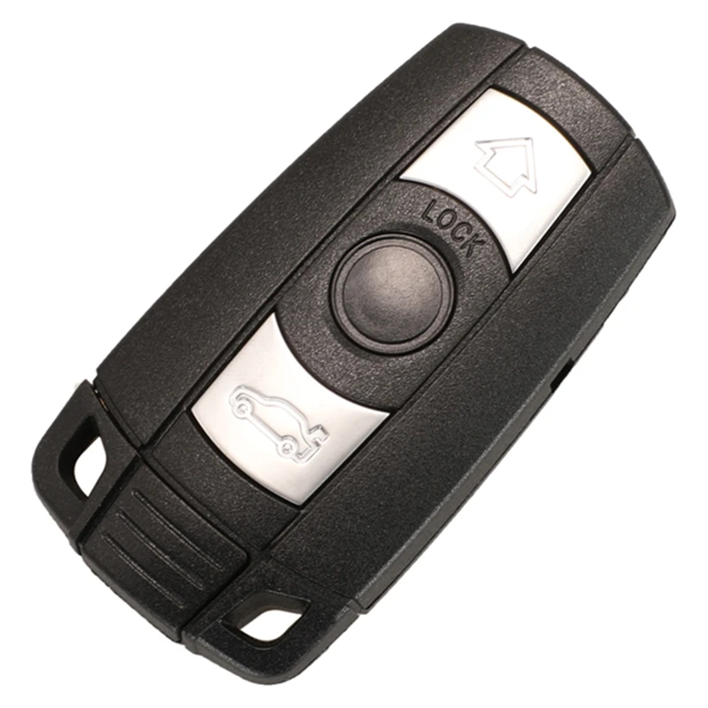 jinyuqin Remote Key Shell For BMW E61 E90 E82 E70 E71 E87 E88 E89 X5 X6 For 1 3 5 6 Series Replace 3 Button Smart Car Key Case