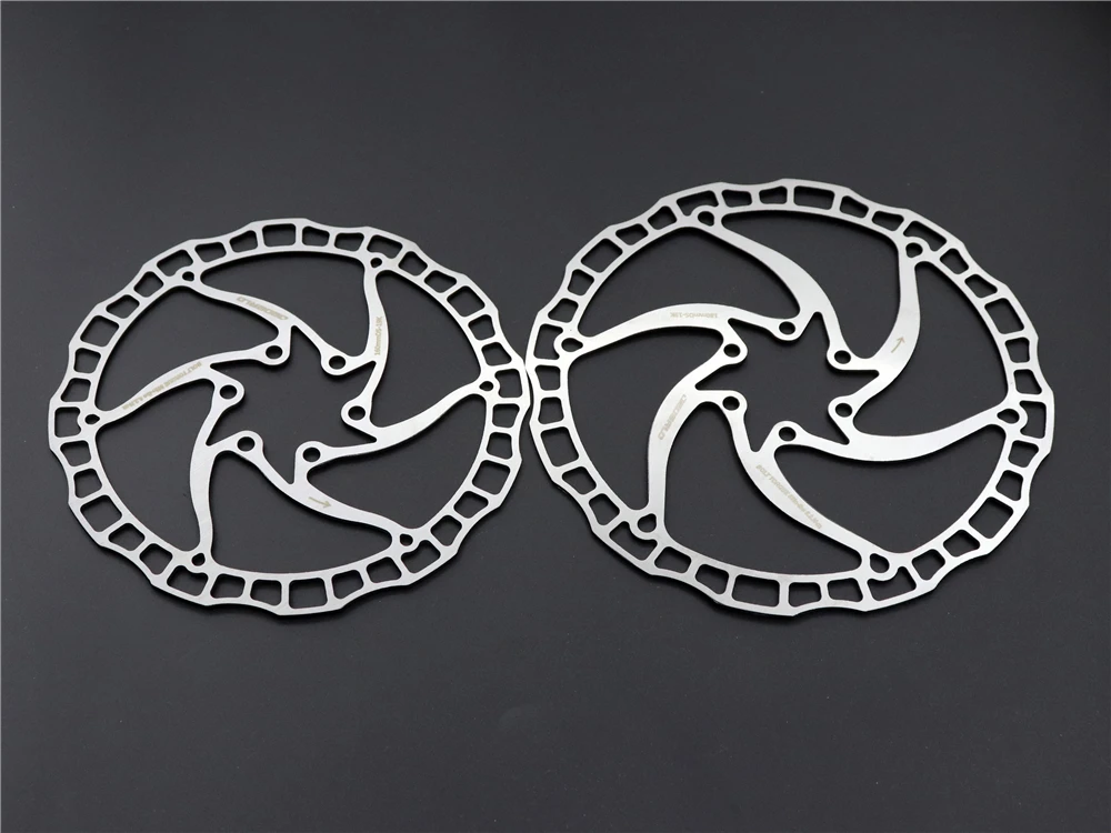 2PCS ultralight 87g Kocevlo bicycle disc brake rotor mountain bike brake disc 160/180mm 6/7 inch with Free Bolts