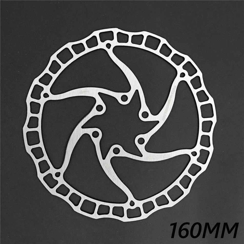 2PCS ultralight 87g Kocevlo bicycle disc brake rotor mountain bike brake disc 160/180mm 6/7 inch with Free Bolts