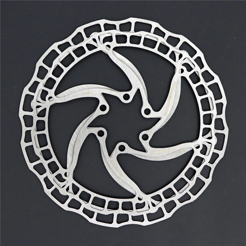 2PCS ultralight 87g Kocevlo bicycle disc brake rotor mountain bike brake disc 160/180mm 6/7 inch with Free Bolts