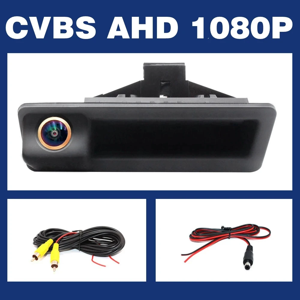 Rear View Camera For BMW X1 X3 E39 E53 E82 E88 E84 E90 E91 E92 E93 E60 E61 E70 E71 E72 Backup Reverse AHD 2K Fisheye Lens Camera