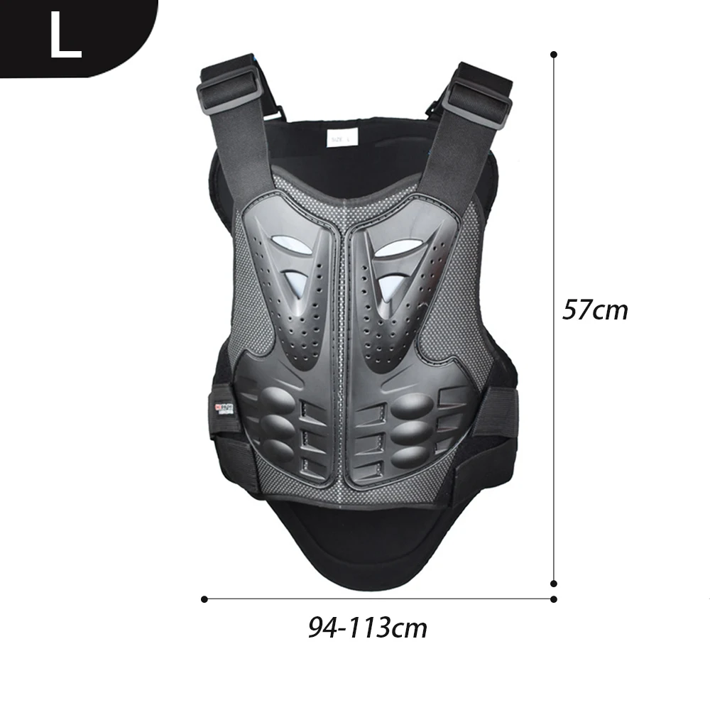 Motorcycle Dirt Bike Body Armor Protective Gear Outdoor Driving Adult Chest Back Protection Vest For Motocross Skiing Skating