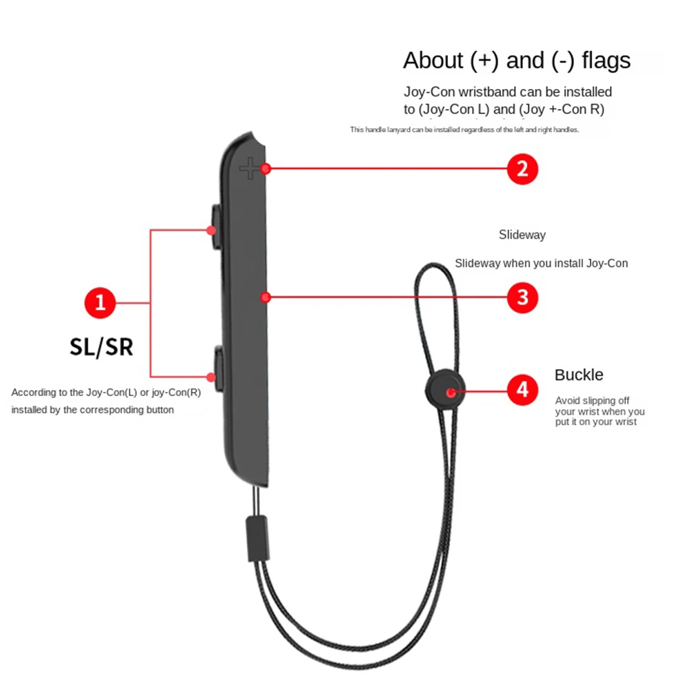 New Anti-Lost Switch Gamepads Hand Rope for NS Switch & OLED & Lite GamePads Wrist Strap