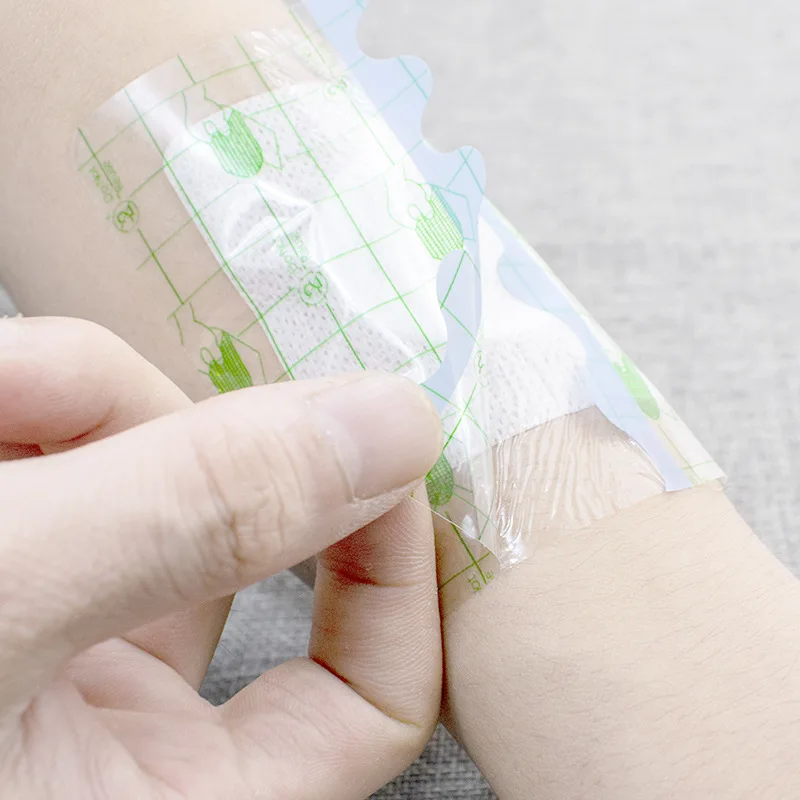 100pcs Waterproof Tattoo Protective Healing Film For Skin Aftercare Bandage Transparent Medical Tattoo Repair PU Film Tape