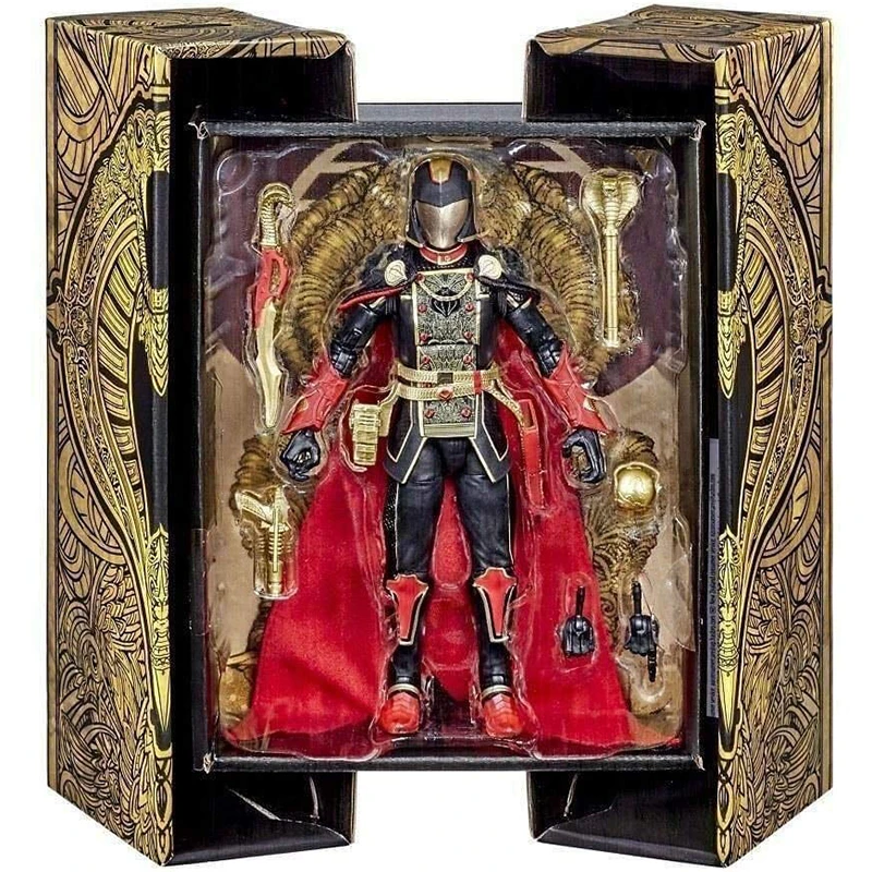 Ko G.i.joe Classified Series Snake Supreme Cobra Commander 6inch Action Figure Collection With Multiple Accessories Collectibles