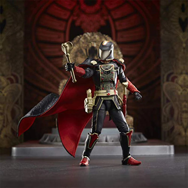 Ko G.i.joe Classified Series Snake Supreme Cobra Commander 6inch Action Figure Collection With Multiple Accessories Collectibles
