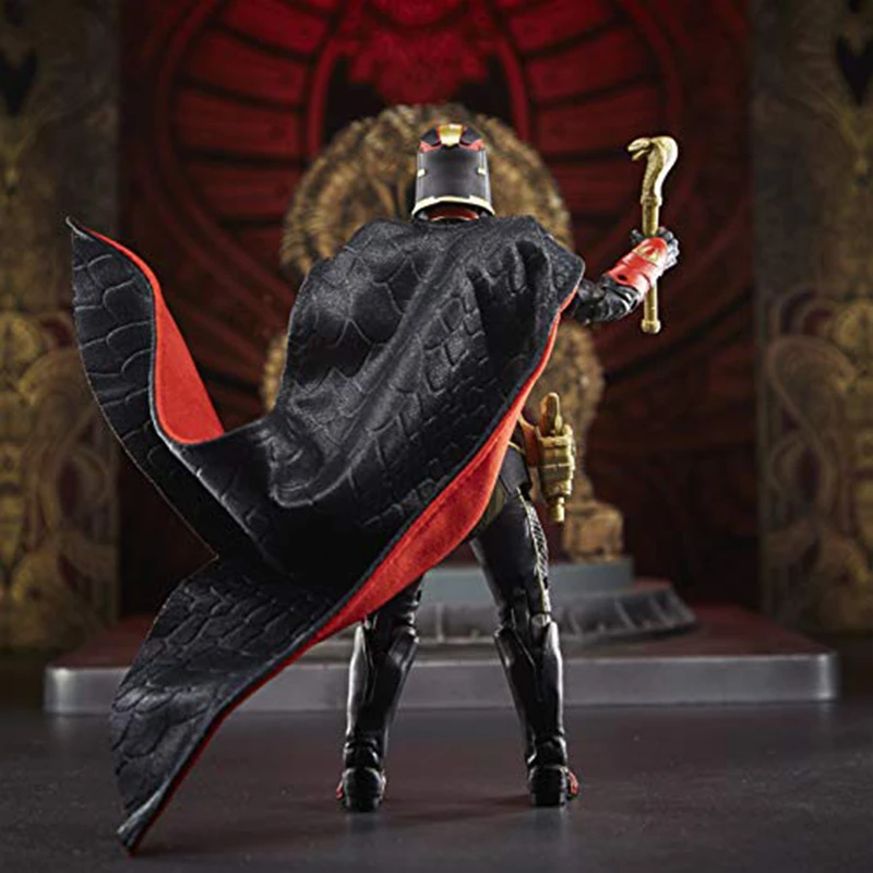 Ko G.i.joe Classified Series Snake Supreme Cobra Commander 6inch Action Figure Collection With Multiple Accessories Collectibles