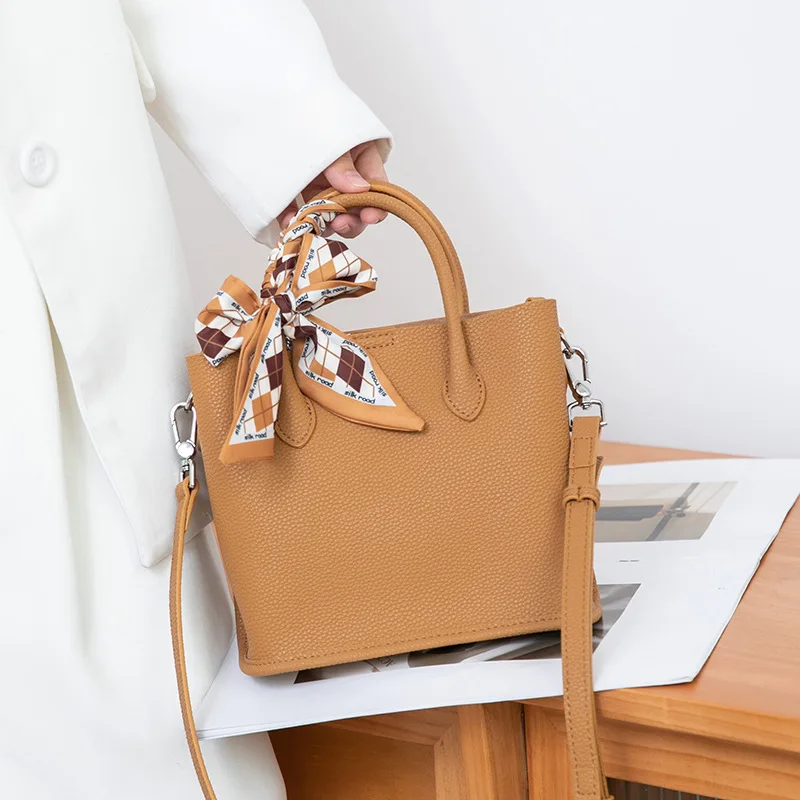 Women Tote Bag Luxurious Genuine Leather Handbag Female Soft First Layer Cowhide Leather Shoulder Bag for Colleague Girls