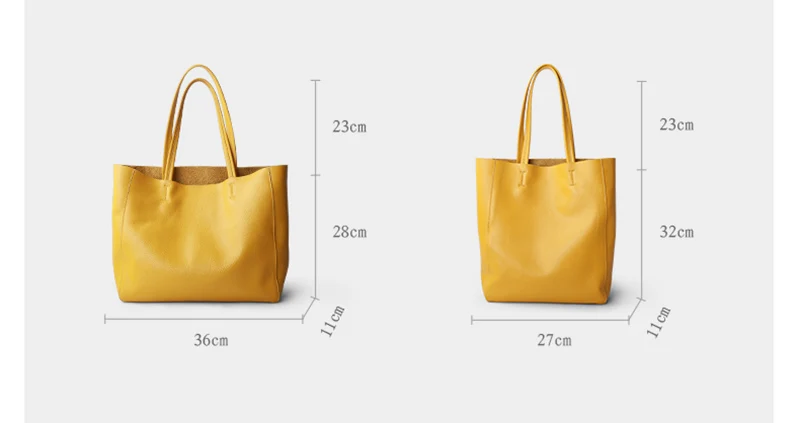 Women Tote Bag Luxurious Genuine Leather Handbag Female Soft First Layer Cowhide Leather Shoulder Bag for Colleague Girls
