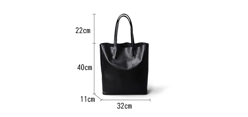 Women Tote Bag Luxurious Genuine Leather Handbag Female Soft First Layer Cowhide Leather Shoulder Bag for Colleague Girls