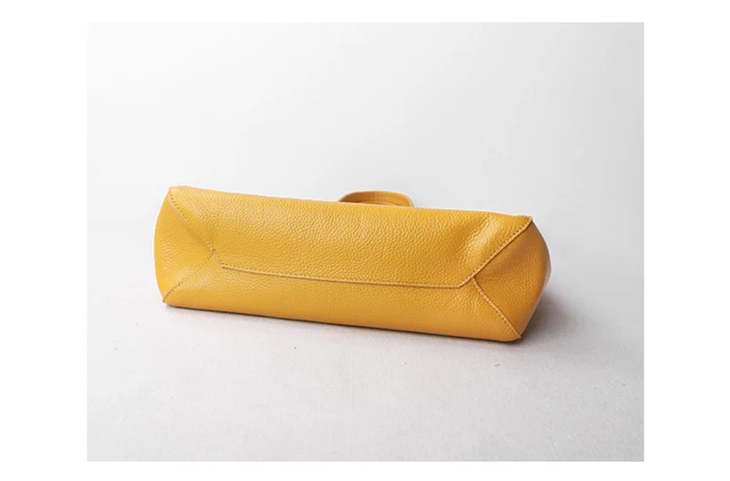 Women Tote Bag Luxurious Genuine Leather Handbag Female Soft First Layer Cowhide Leather Shoulder Bag for Colleague Girls