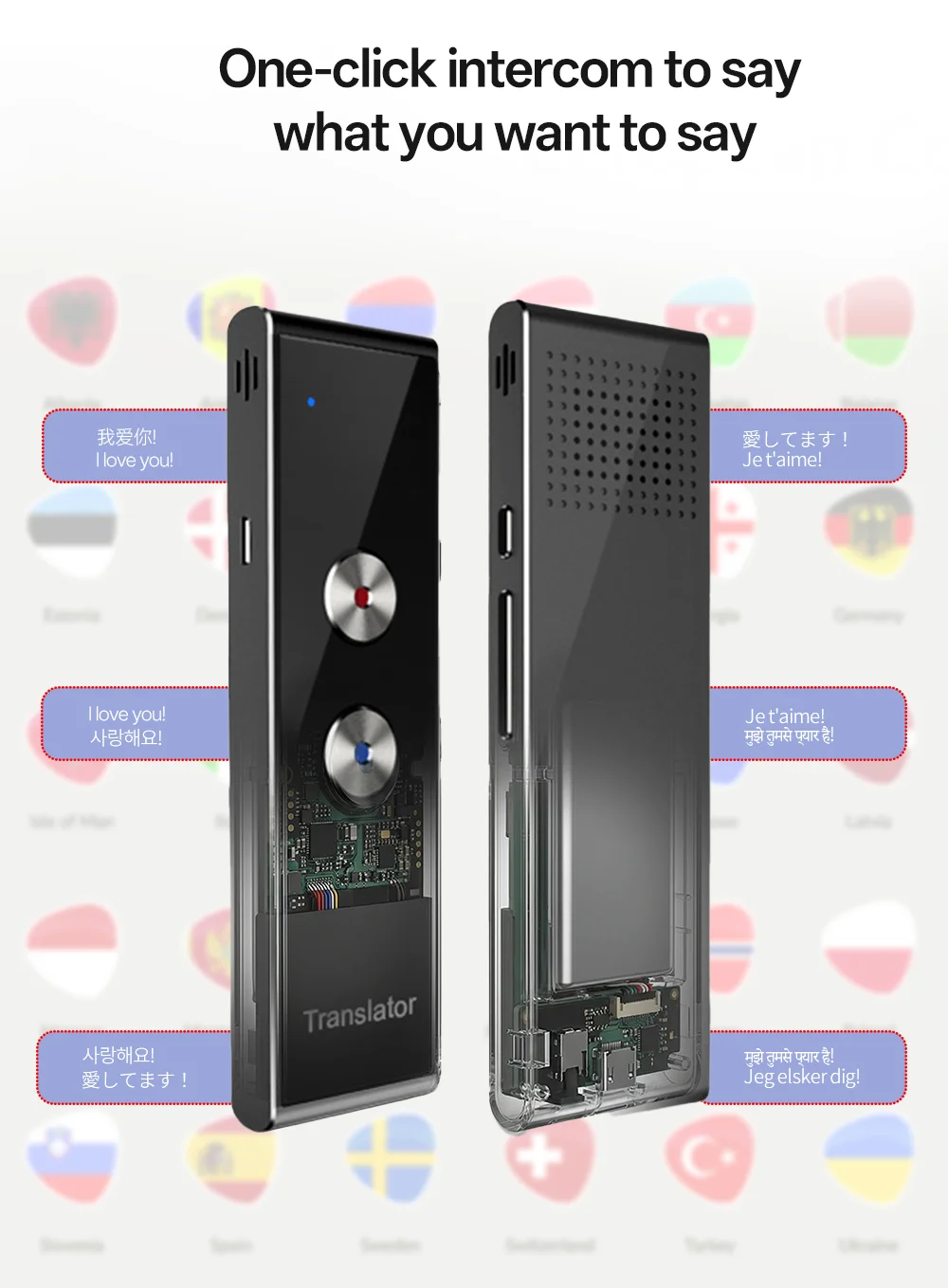 Portable Smart Voice Translator T4 T8 131 Languages Real-Time Translation Bluetooth Photo Translation Device