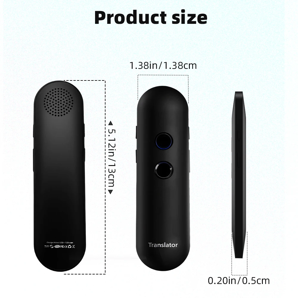 Portable Smart Voice Translator T4 T8 131 Languages Real-Time Translation Bluetooth Photo Translation Device