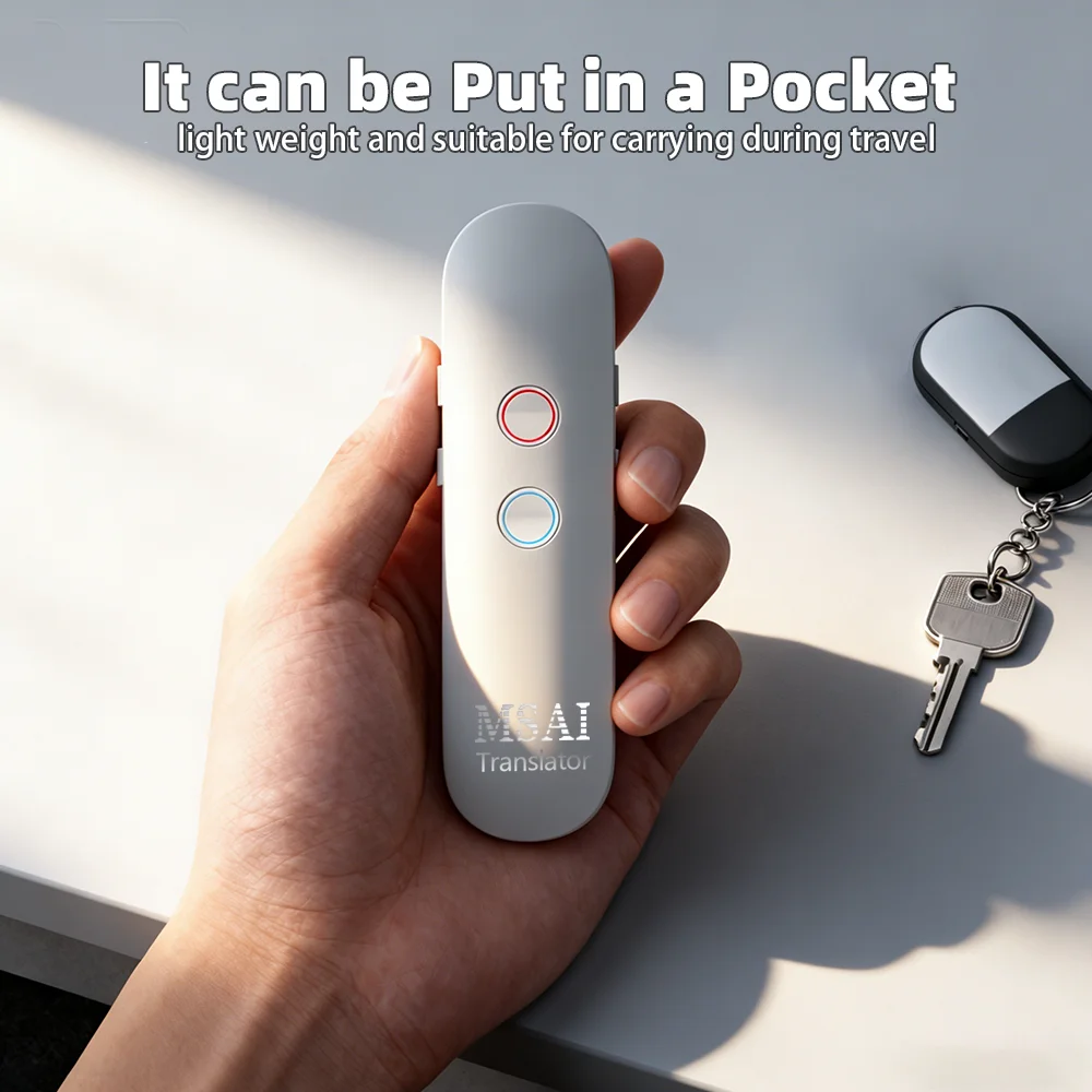 Portable Smart Voice Translator T4 T8 131 Languages Real-Time Translation Bluetooth Photo Translation Device