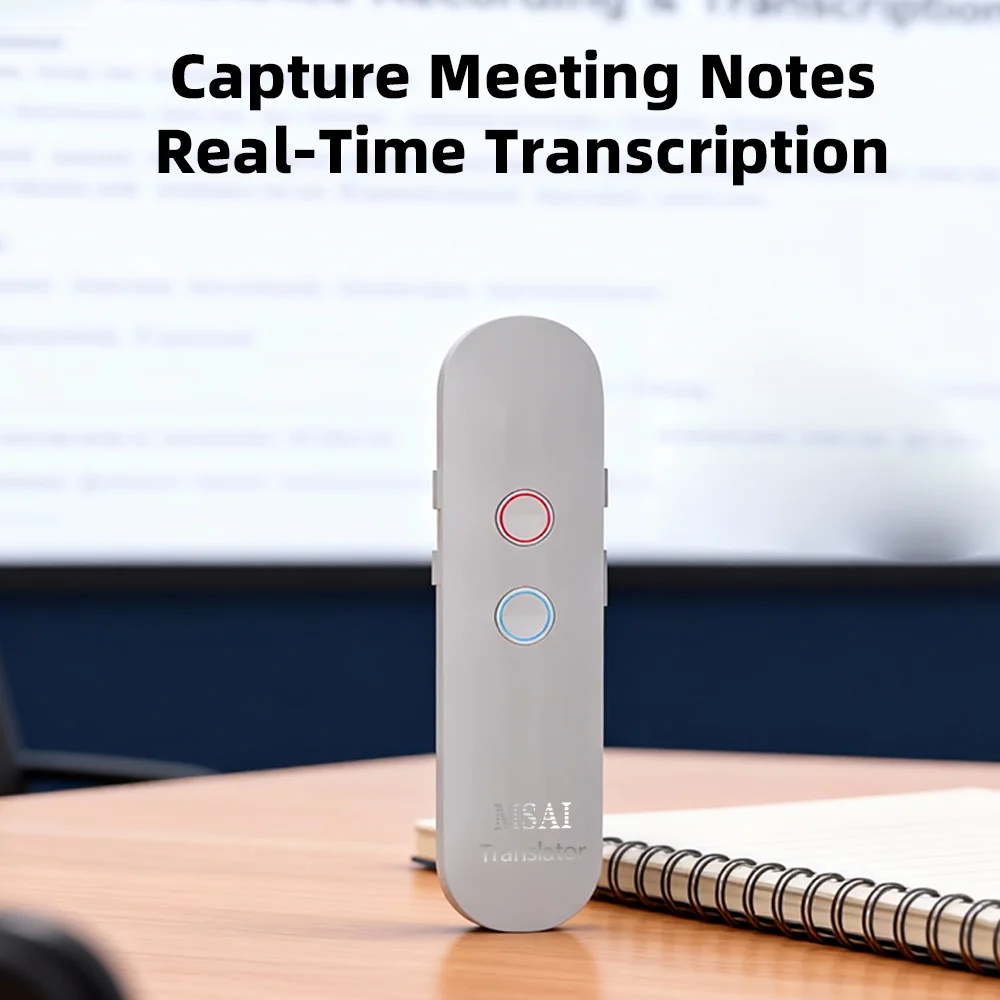 Portable Smart Voice Translator T4 T8 131 Languages Real-Time Translation Bluetooth Photo Translation Device