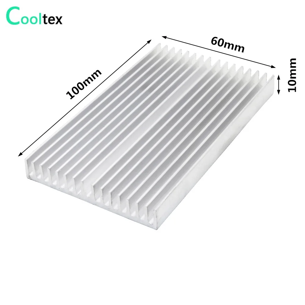 Aluminum Heatsink Extruded Heat Sink for LED Electronic PCB CHIP Heat Dissipation Cooling Cooler