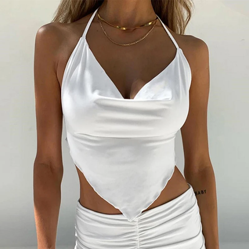 Summer Casual Pleated Skirt Sets Women Sleeveless Camisole And High Waist Short Skirts Suit 90s Y2k Trendy Beach Two-Piece Set