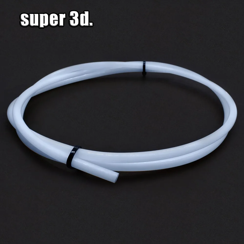 3D Printer Part 1Meter Bowden Extruder PTFE Tube Pipe for J-Head Hotend V5 V6 1.75mm /3mm Filament ID 2mm OD 4mm