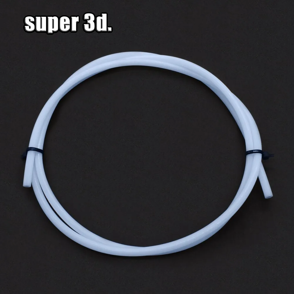 3D Printer Part 1Meter Bowden Extruder PTFE Tube Pipe for J-Head Hotend V5 V6 1.75mm /3mm Filament ID 2mm OD 4mm
