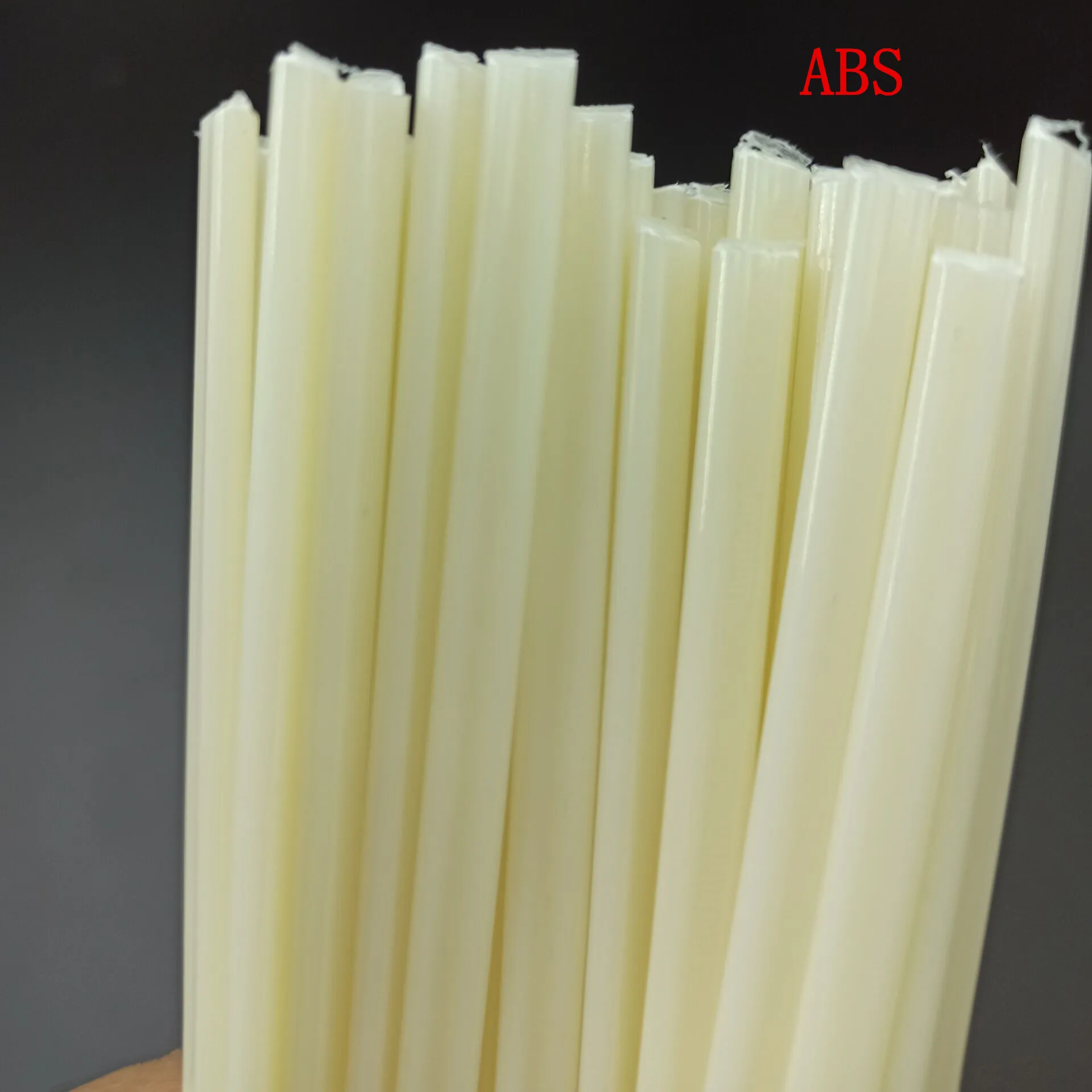5/10/20Pcs Plastic Welding Rods ABS/PP/PVC/PE Welding Sticks 5x2mm for Plastic Welder Gun Bumper Repair Welding Supplies 20CM