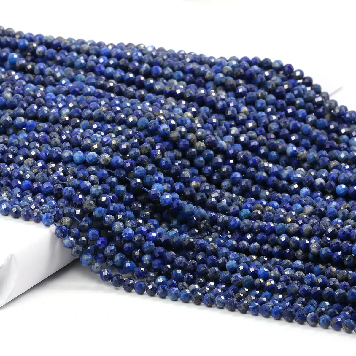 Natural Gem Stone Garnet Beaded 2 3mm Small Faceted Loose Beads for DIY Bracelet Necklace Jewelry Making Accessories 15''