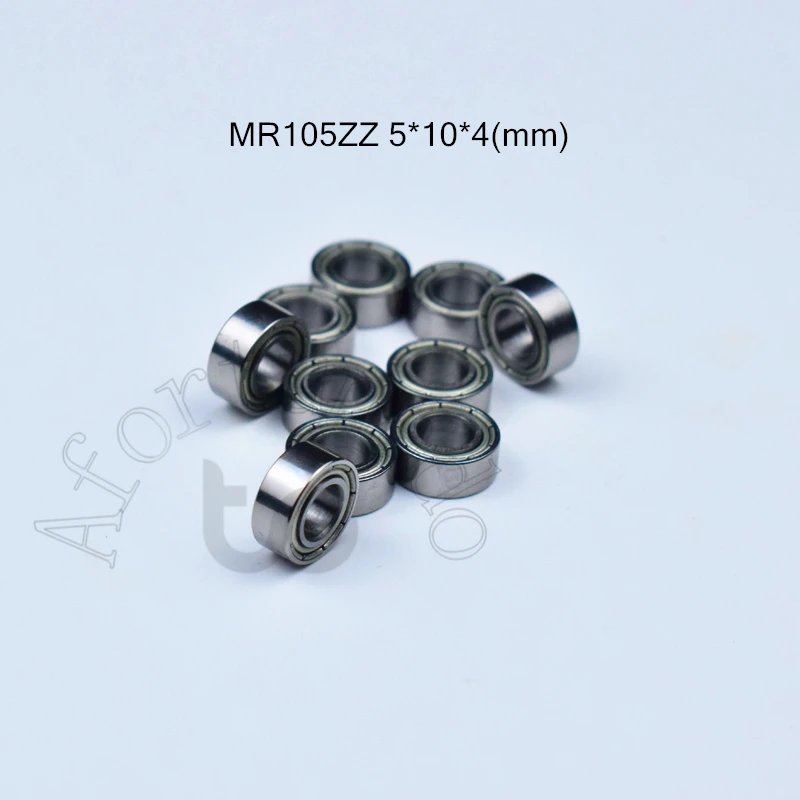 10pcs Miniature Metal Sealed Chrome Steel Bearings MR62ZZ MR72ZZ MR83ZZ MR93ZZ MR94ZZ MR104ZZ MR115ZZ MR126ZZ