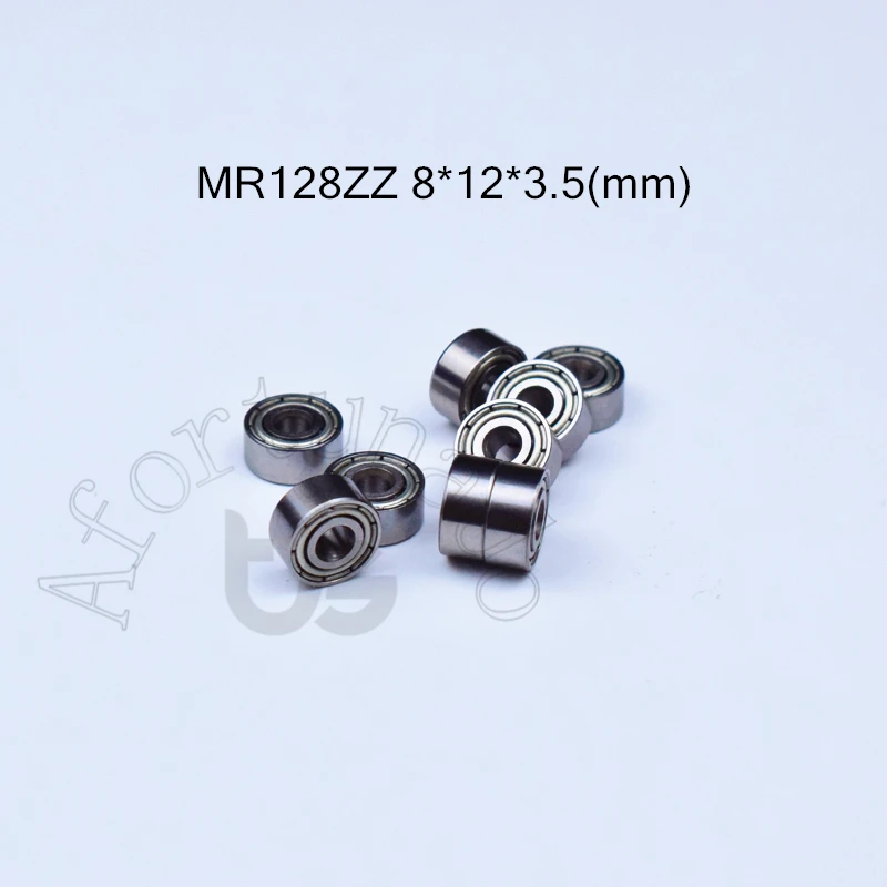 10pcs Miniature Metal Sealed Chrome Steel Bearings MR62ZZ MR72ZZ MR83ZZ MR93ZZ MR94ZZ MR104ZZ MR115ZZ MR126ZZ