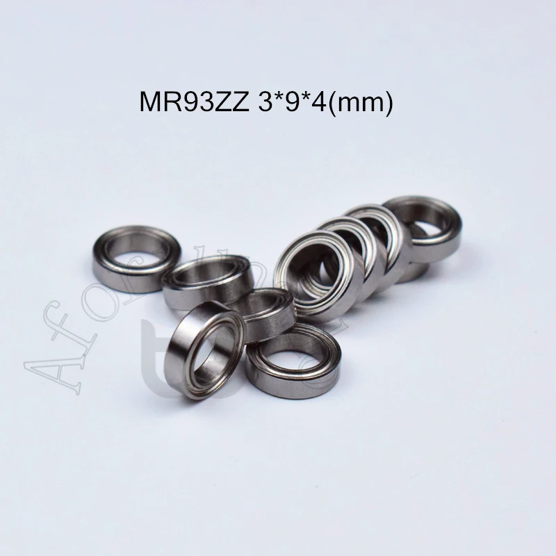 10pcs Miniature Metal Sealed Chrome Steel Bearings MR62ZZ MR72ZZ MR83ZZ MR93ZZ MR94ZZ MR104ZZ MR115ZZ MR126ZZ