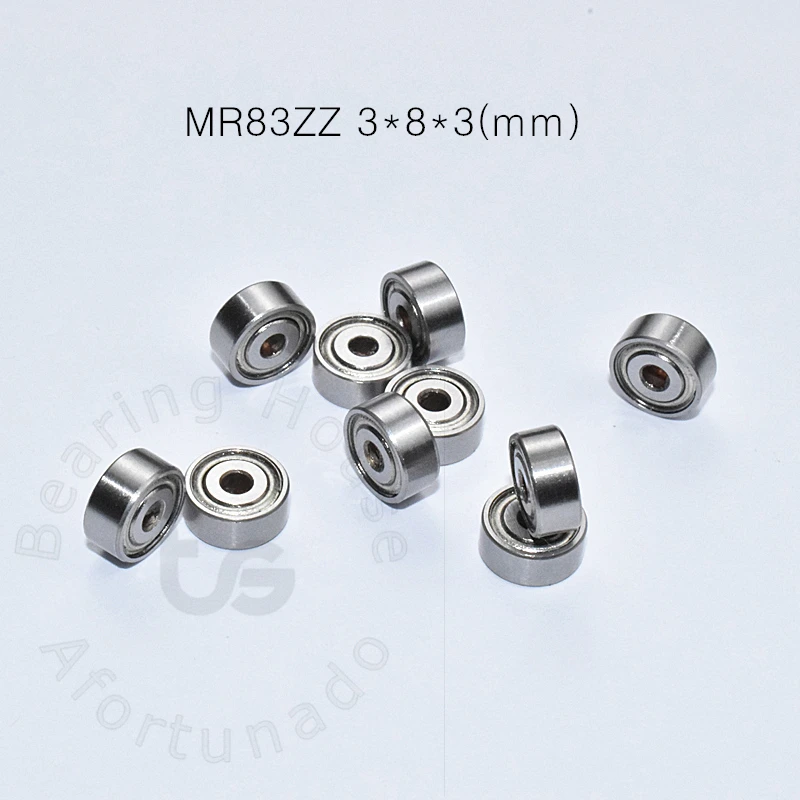 10pcs Miniature Metal Sealed Chrome Steel Bearings MR62ZZ MR72ZZ MR83ZZ MR93ZZ MR94ZZ MR104ZZ MR115ZZ MR126ZZ