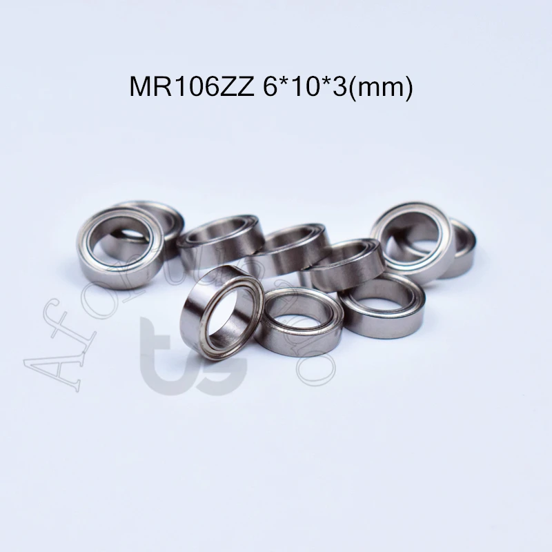 10pcs Miniature Metal Sealed Chrome Steel Bearings MR62ZZ MR72ZZ MR83ZZ MR93ZZ MR94ZZ MR104ZZ MR115ZZ MR126ZZ