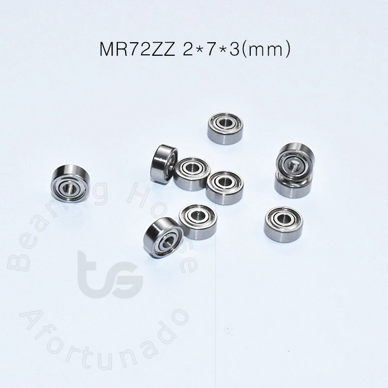 10pcs Miniature Metal Sealed Chrome Steel Bearings MR62ZZ MR72ZZ MR83ZZ MR93ZZ MR94ZZ MR104ZZ MR115ZZ MR126ZZ