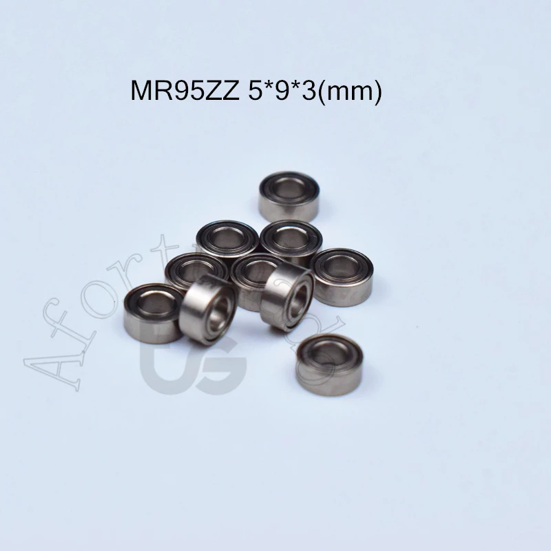 10pcs Miniature Metal Sealed Chrome Steel Bearings MR62ZZ MR72ZZ MR83ZZ MR93ZZ MR94ZZ MR104ZZ MR115ZZ MR126ZZ