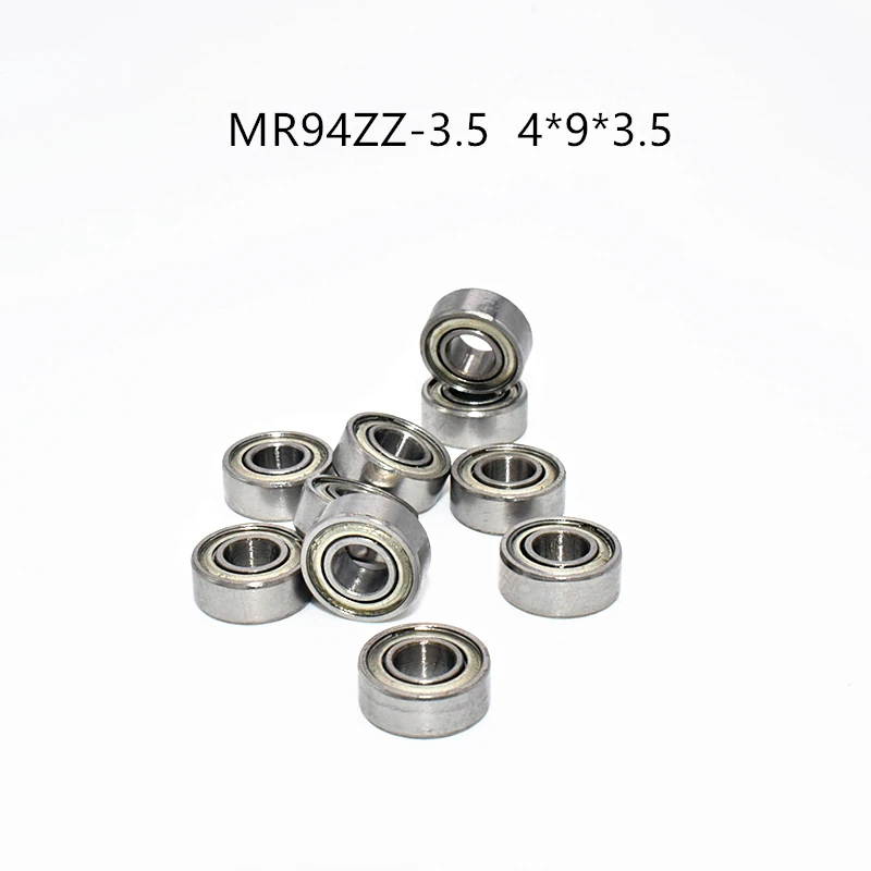 10pcs Miniature Metal Sealed Chrome Steel Bearings MR62ZZ MR72ZZ MR83ZZ MR93ZZ MR94ZZ MR104ZZ MR115ZZ MR126ZZ