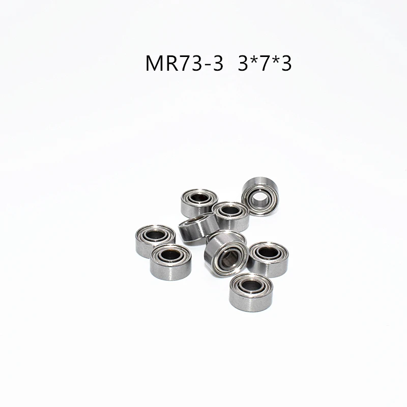 10pcs Miniature Metal Sealed Chrome Steel Bearings MR62ZZ MR72ZZ MR83ZZ MR93ZZ MR94ZZ MR104ZZ MR115ZZ MR126ZZ