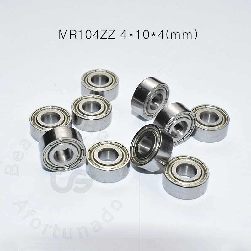 10pcs Miniature Metal Sealed Chrome Steel Bearings MR62ZZ MR72ZZ MR83ZZ MR93ZZ MR94ZZ MR104ZZ MR115ZZ MR126ZZ